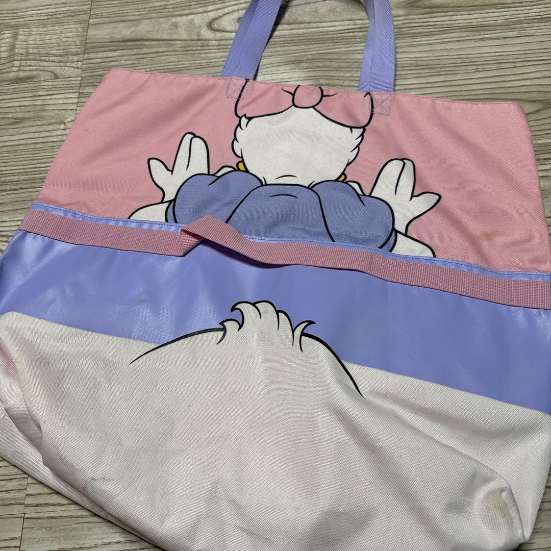 ディズニー　レトロ　デイジー　ぬいば　トートバッグ