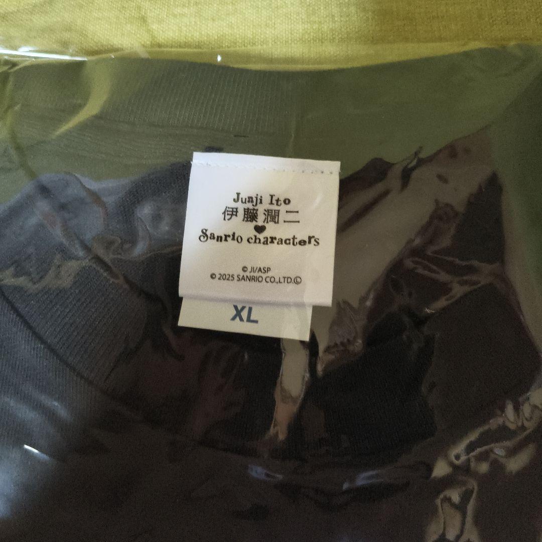 伊藤潤二 サンリオ Tシャツ ギャル富江 ハローキティ XLサイズ