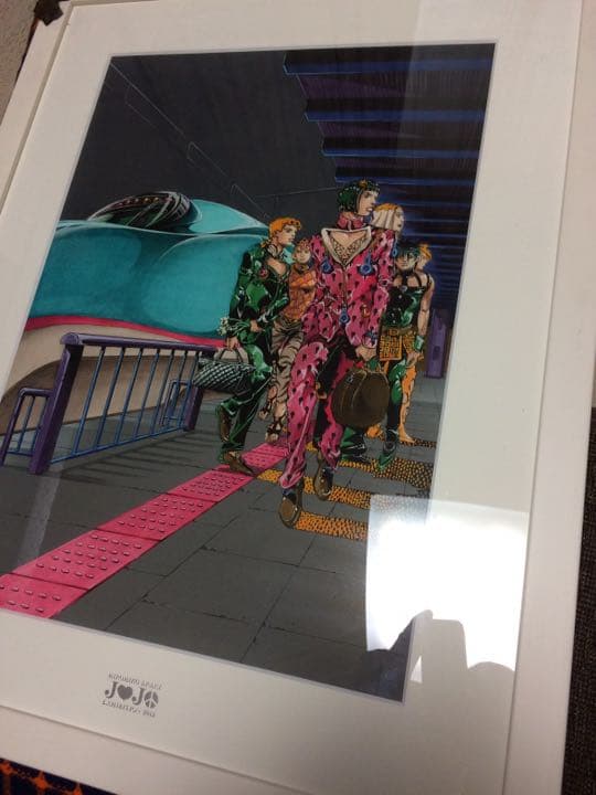 ジョジョ 複製原画 第5部 ブチャラティチーム 荒木飛呂彦 黄金の風