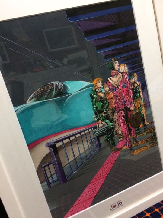 ジョジョ 複製原画 第5部 ブチャラティチーム 荒木飛呂彦 黄金の風