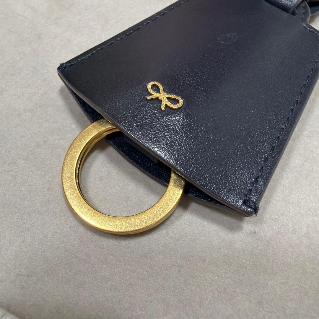 希少 ANYA HINDMARCH アニヤハインドマーチ レザー チャーム