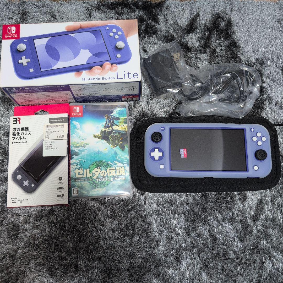 Nintendo Switch Lite ブルー＋ティアキン