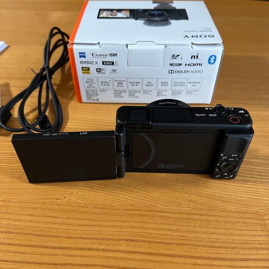 SONY ソニー VLOGCAM ZV-1 ブラック