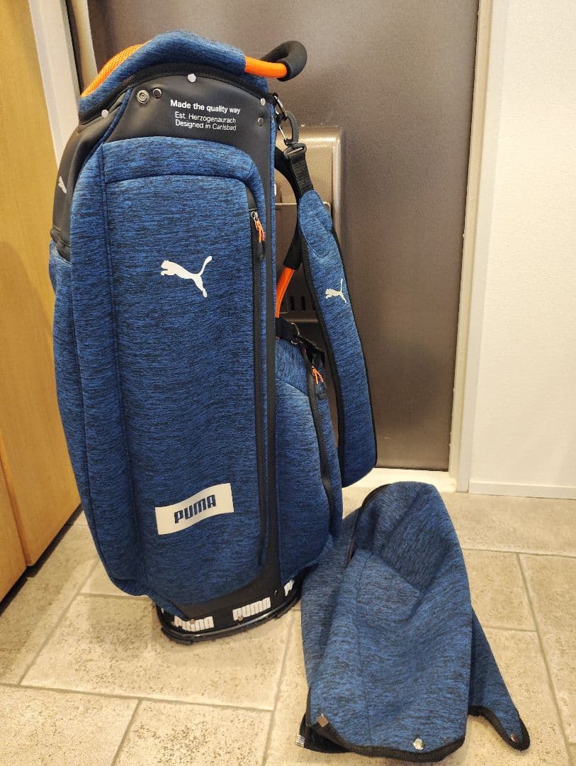【完売、美品】希少、ＰＵＭＡ プーマ ゴルフ キャディバッグ９型