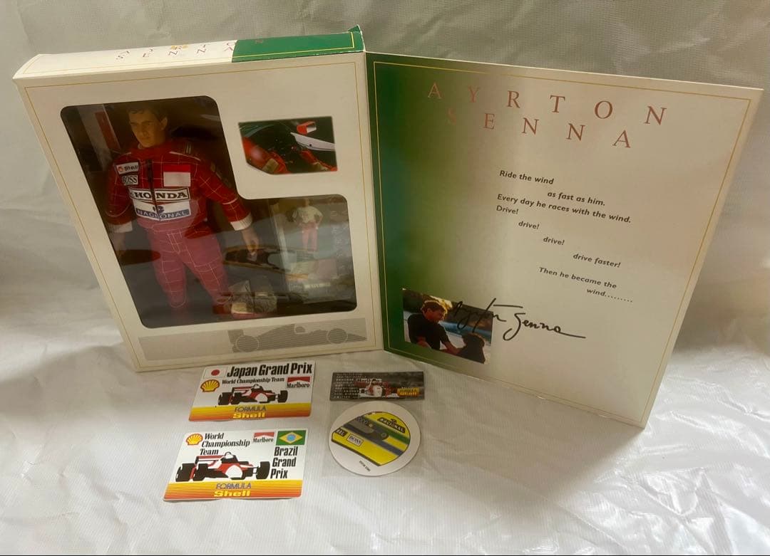 限定1999体No.715タカラ製 アイルトン・セナ フィギュア　コレクション品