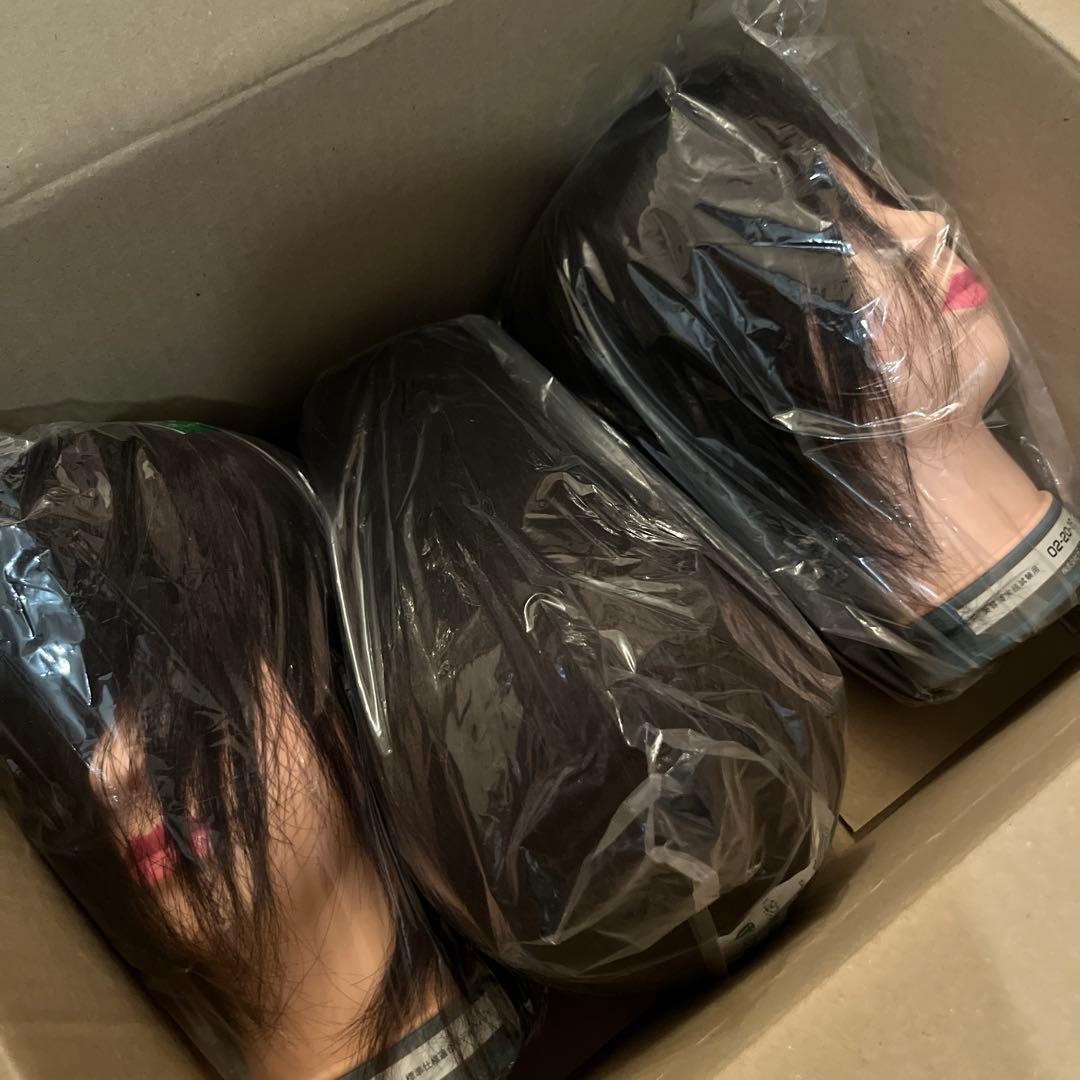 新品未使用 国家試験用カットウィッグ 3点