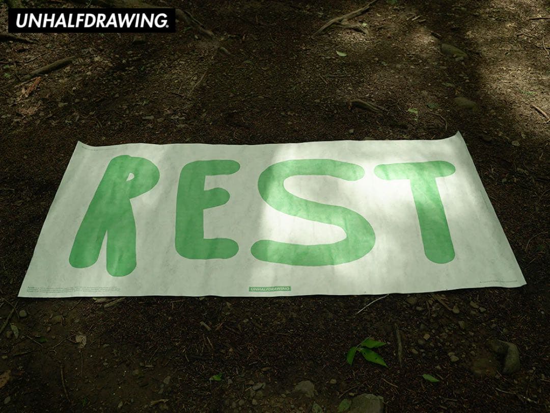 0*4様 UNHALFDRAWING / \"Rest\"Tyvek Sheet