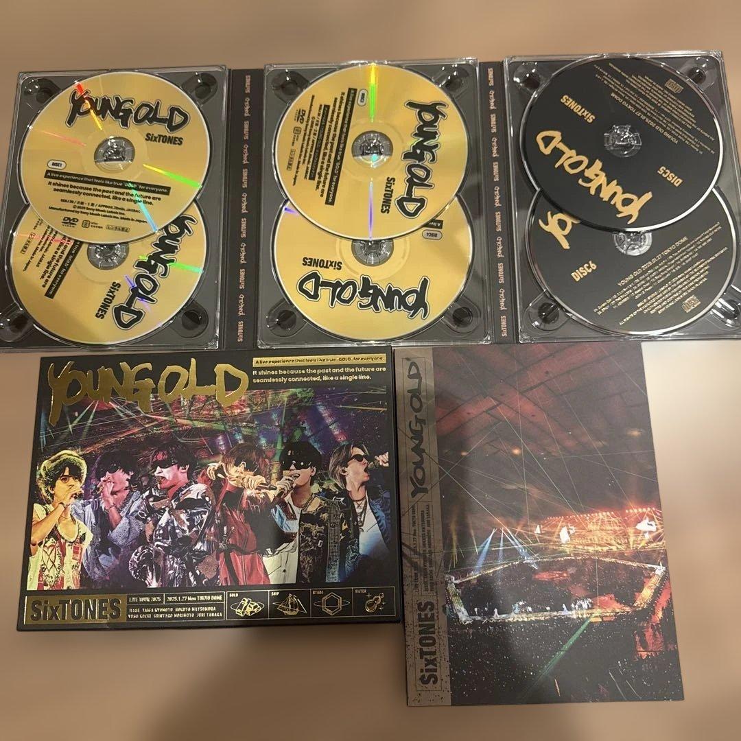 ミュージック SixTONES Young Gold Live Tour2025