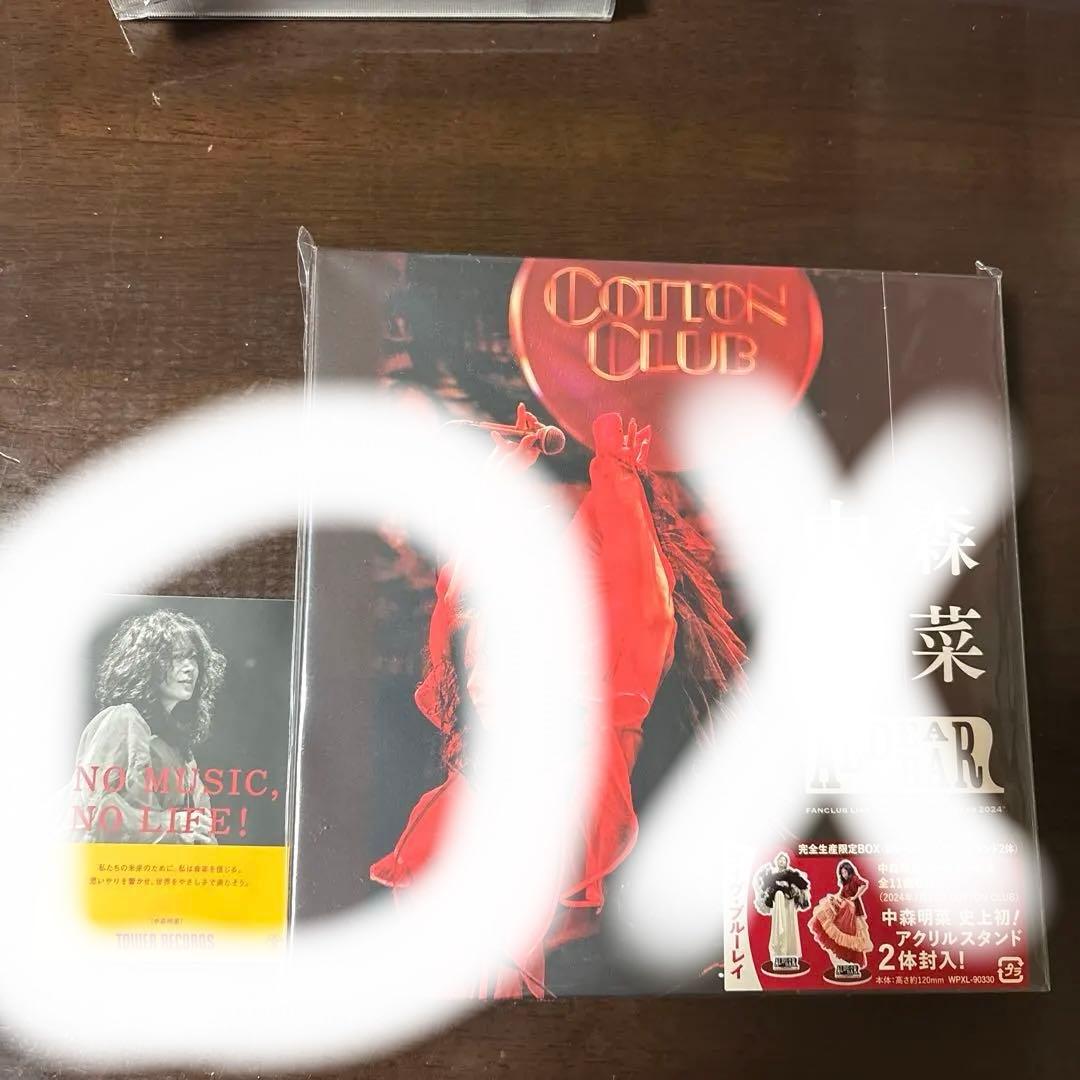 中森明菜 ALDEAR BAR COTTON CLUB アクスタ、タワレコ特典