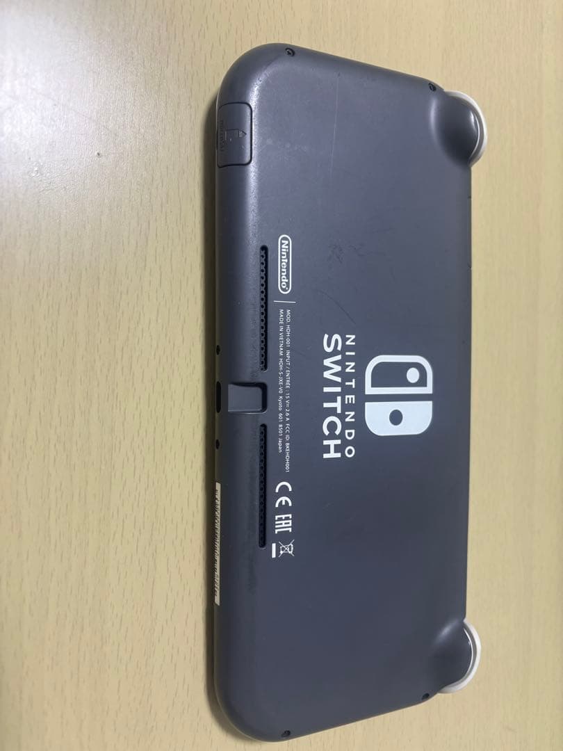 【ジャンク品】Nintendo Switch Lite グレー 箱・充電器付属