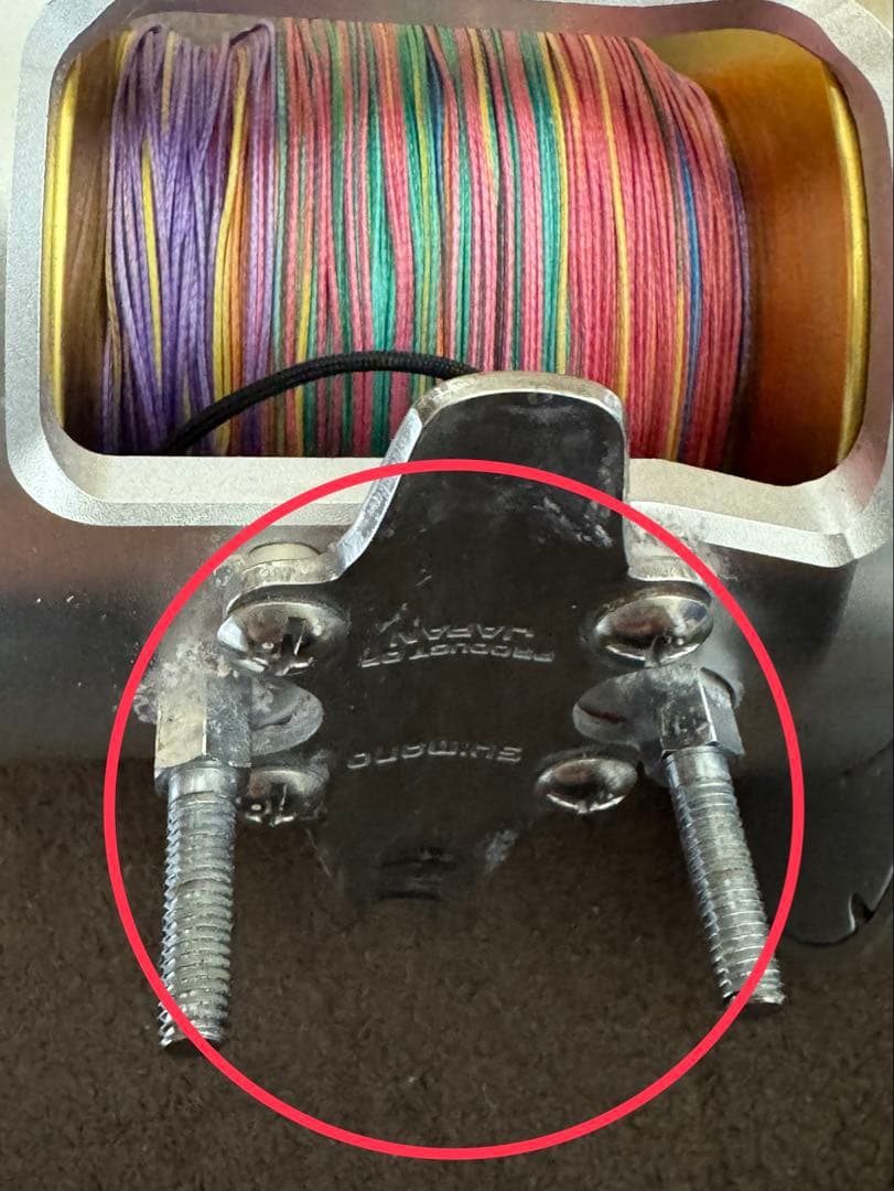 ジャンク品　SHIMANO TALICA 25II CCMハンドル