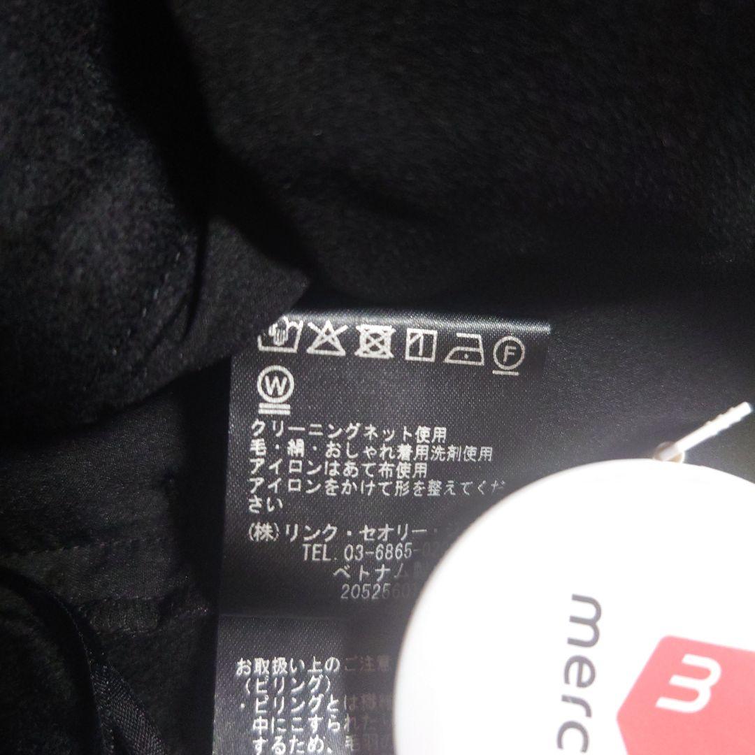 【新品】theory luxe 23FW プルオンパンツ ブラック 自宅洗い可