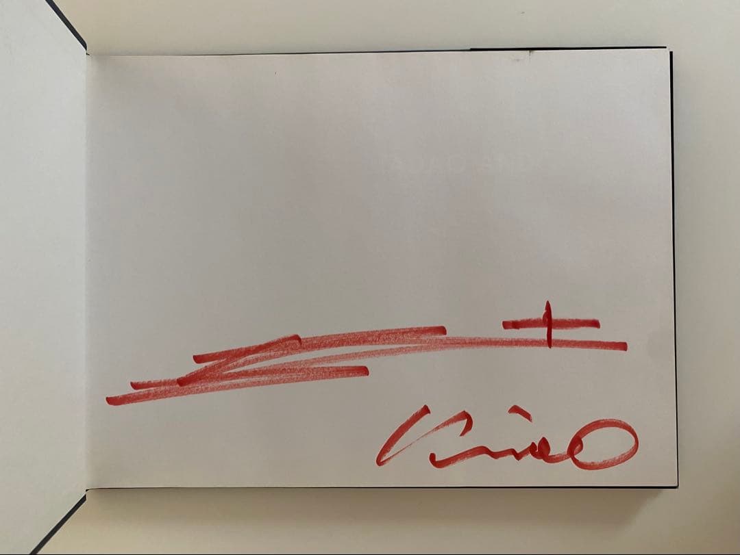 【希少初回再販なし】安藤忠雄TADAO ANDO 直筆サイン入り写真集