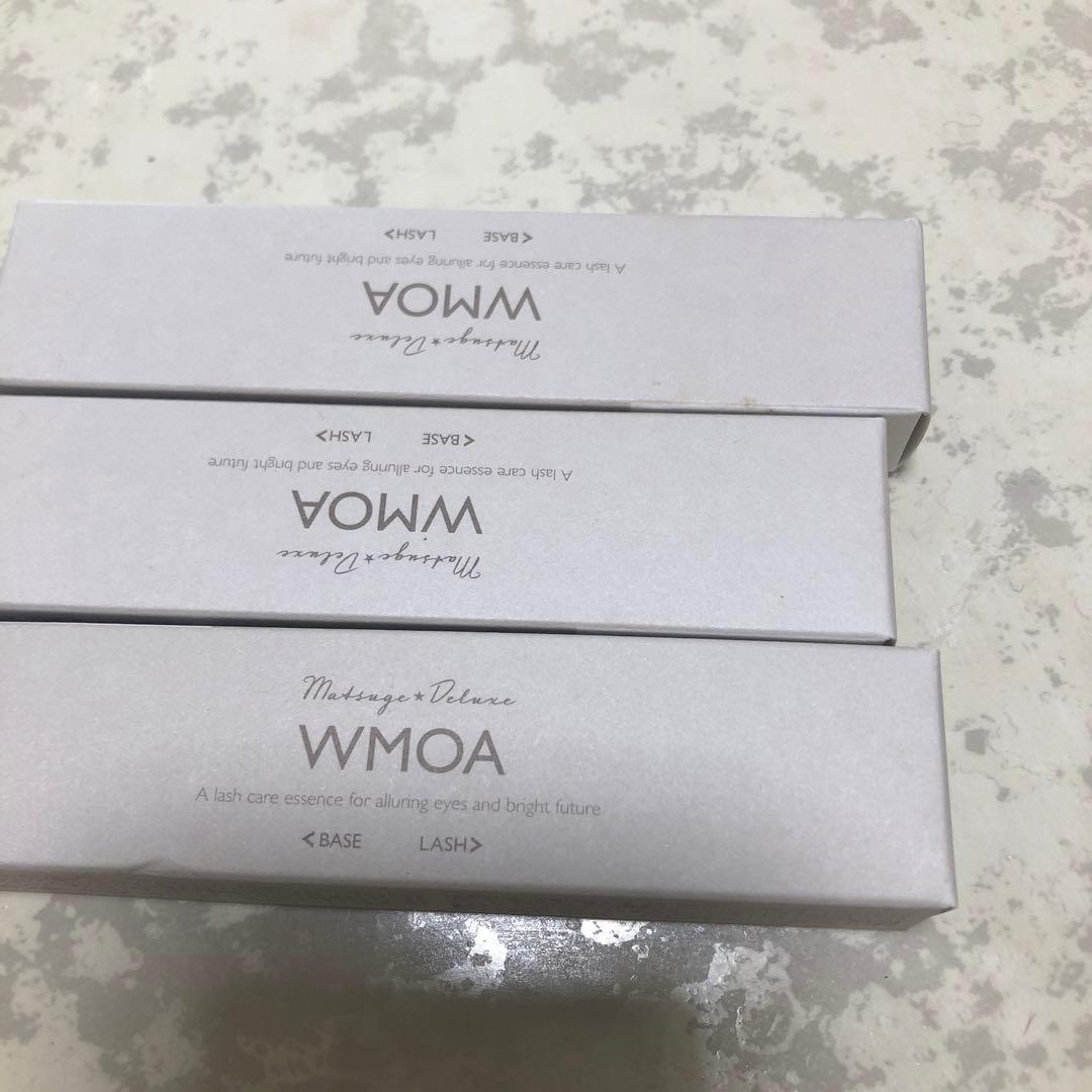 WMOA まつ毛美容液 BASE 2ml, LASH 3.3ml