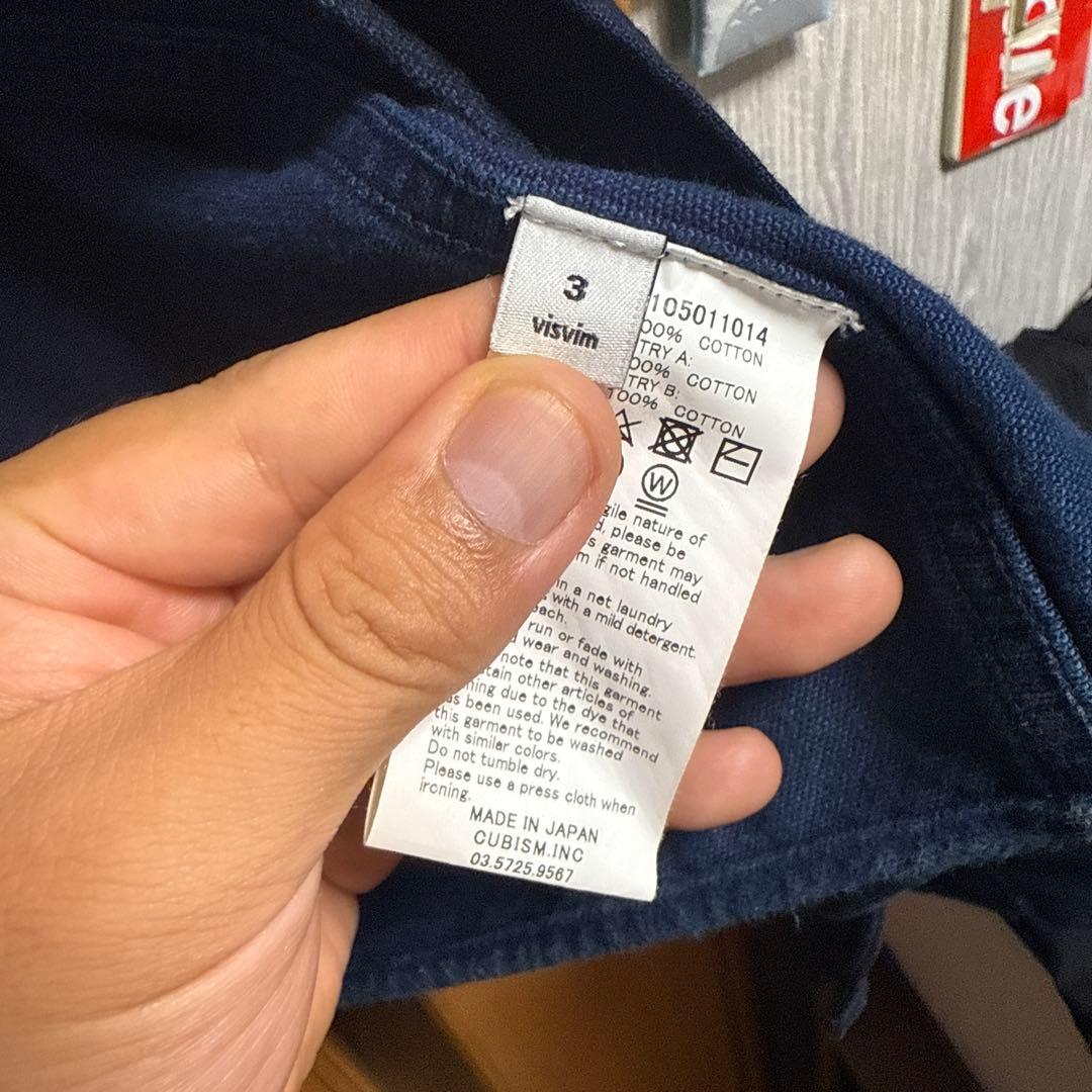 【名作】VISVIM LHAMO SHIRT MOTOR CLUB サイズ3