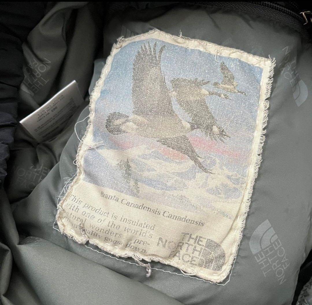 【THE NORTH FACE】USA製 80s 茶タグ ダウン　ブルゾン M