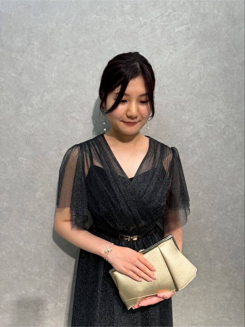 【現行品】エメ　アンクレット　オケージョン　パーティー　ラメ　チュール