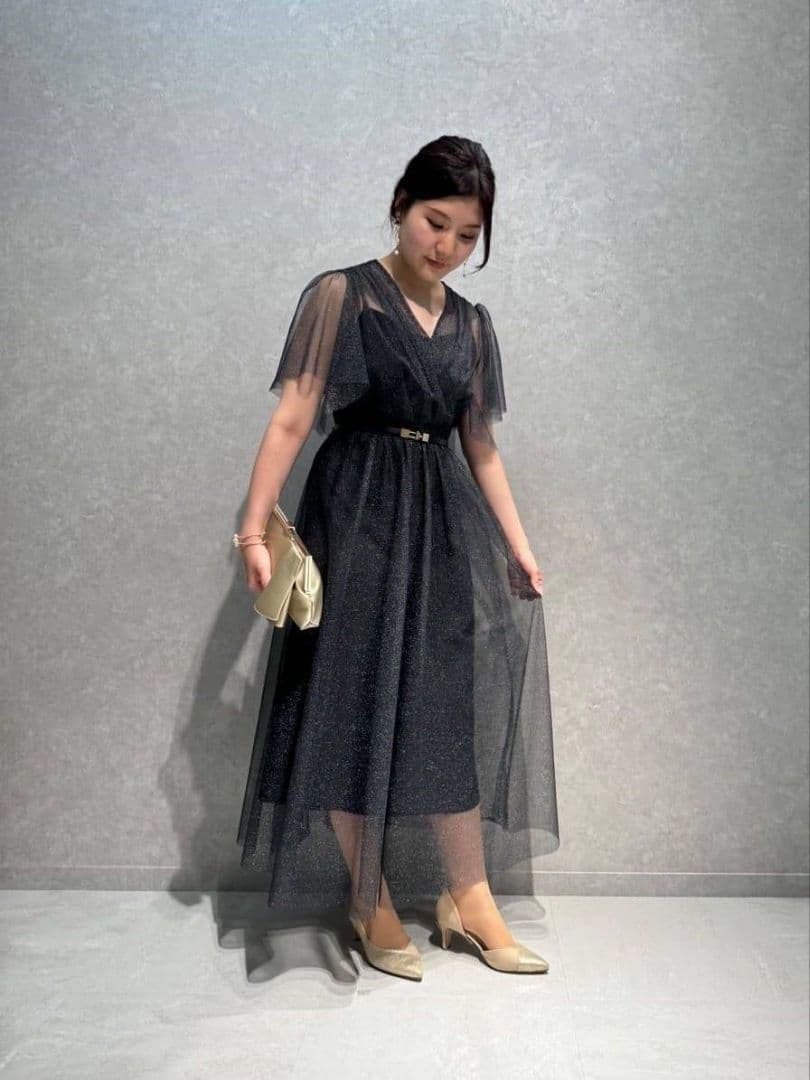 【現行品】エメ　アンクレット　オケージョン　パーティー　ラメ　チュール