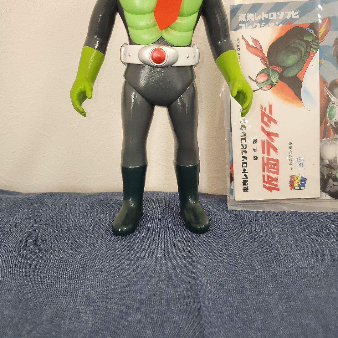 東映レトロソフビコレクション　原作版　仮面ライダー　面取れ　早い者勝ち