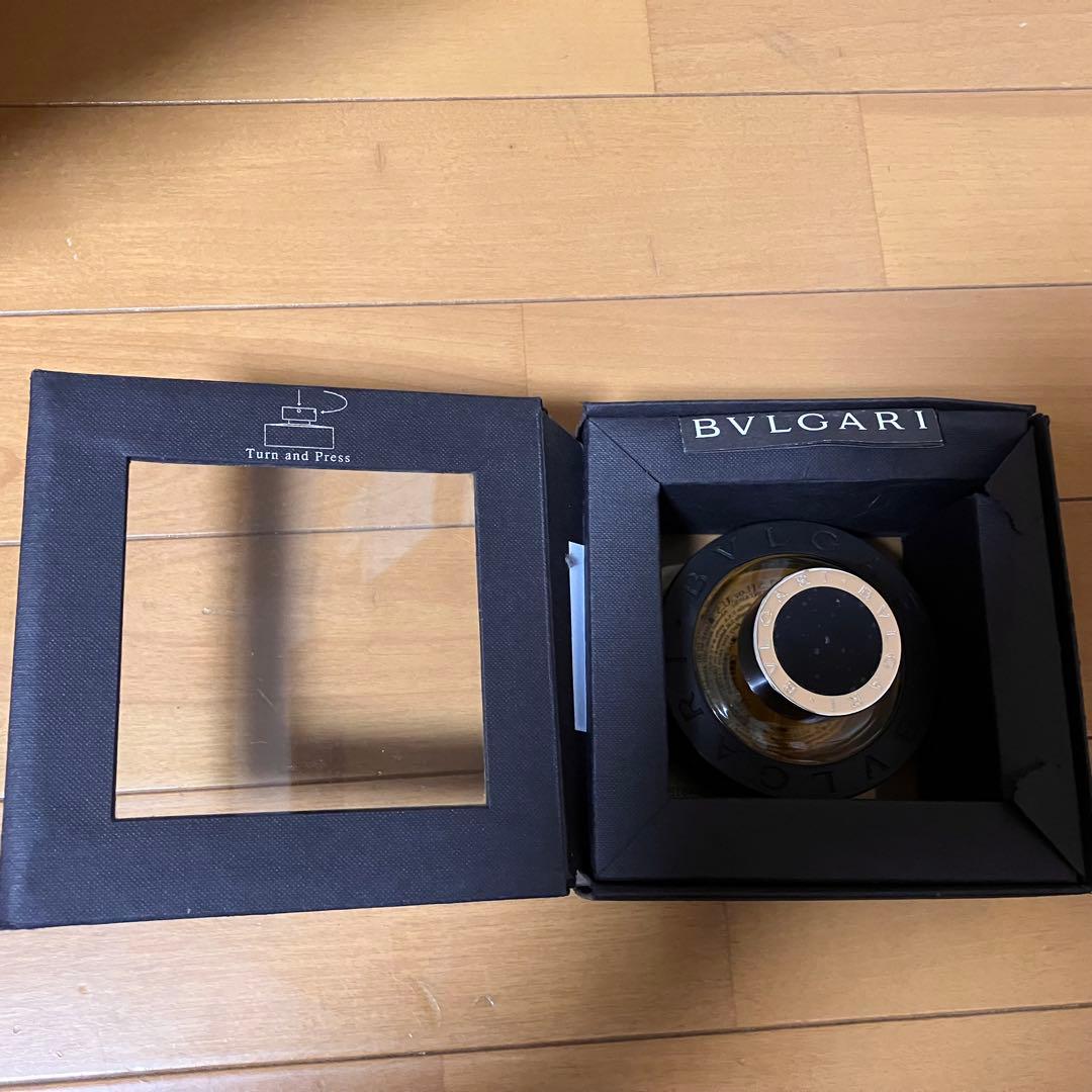 希少 BVLGARI BLACK ブルガリ ブラック75ml 廃盤レア香水 箱付