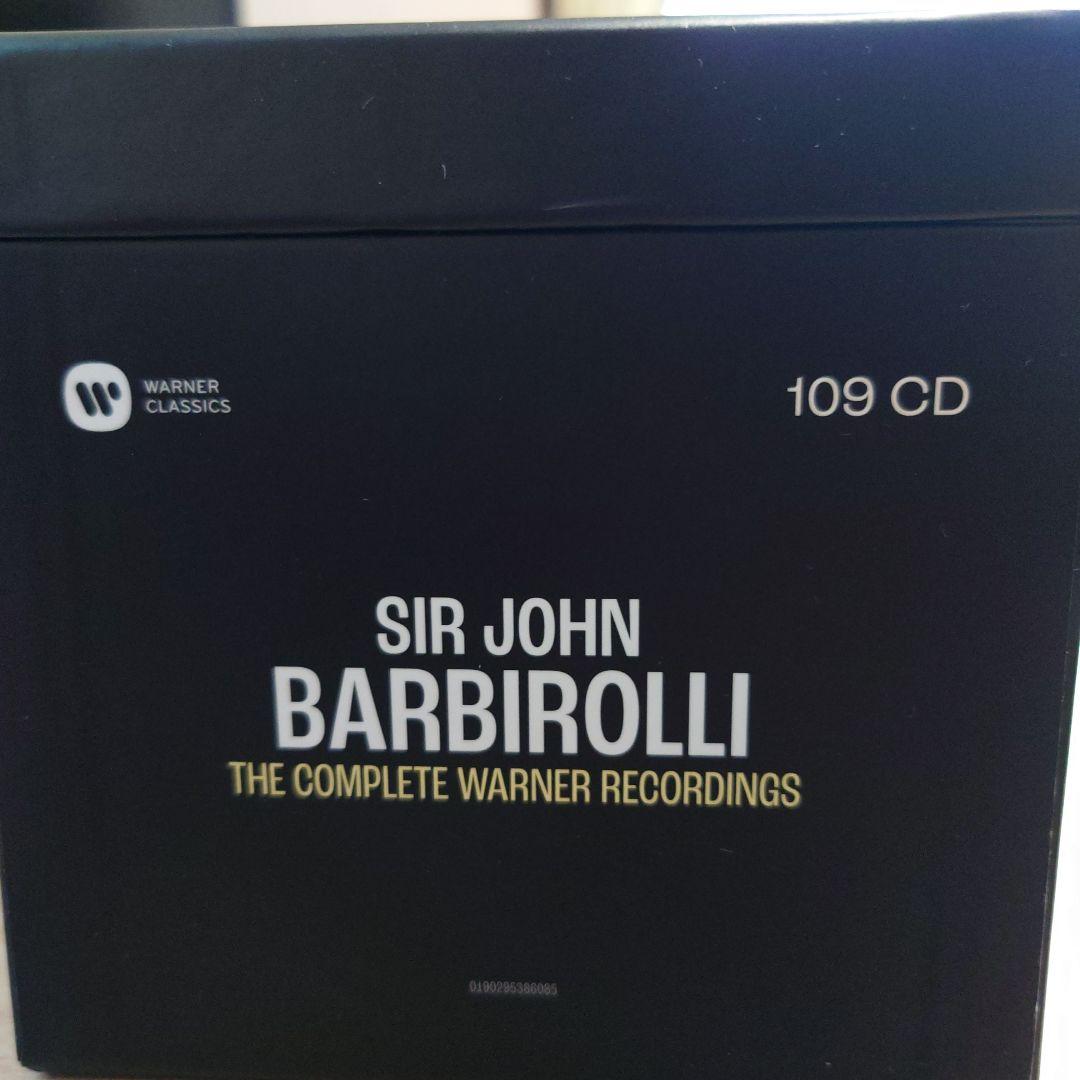 サー·ジョン·バルビローリ ワーナー録音全集　109枚組