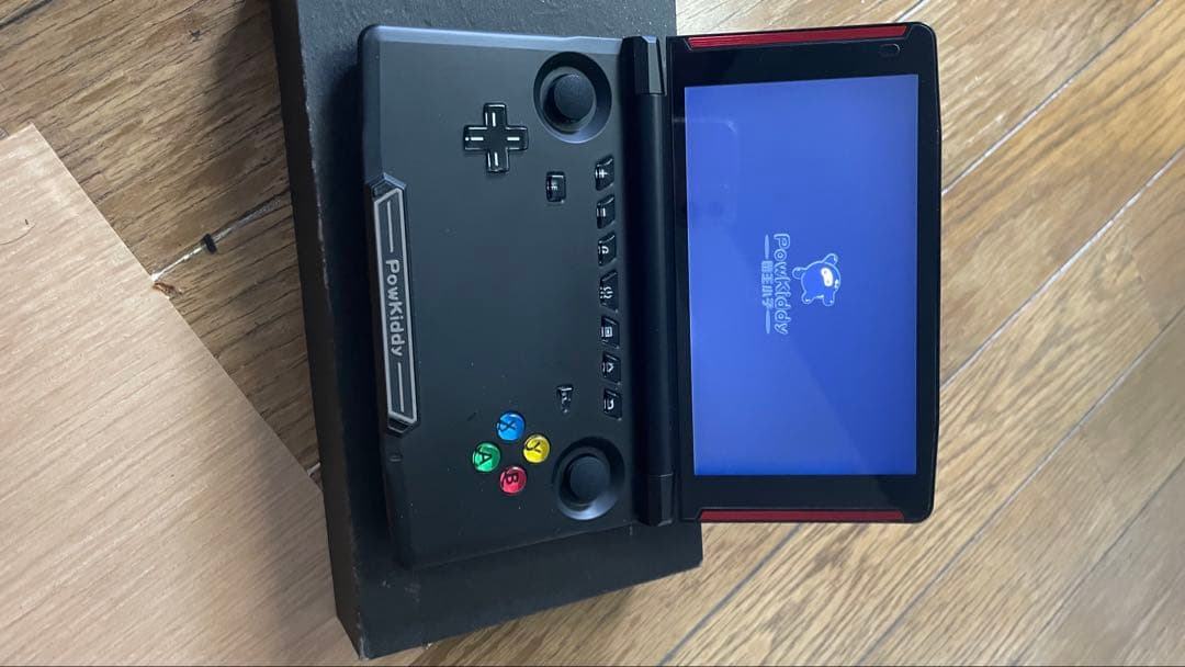 powkiddy X18 ポータブルゲーム機折りたたみ