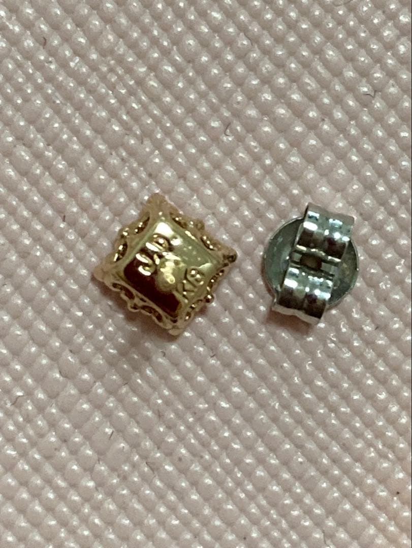 ジャスティンデイビス　モンテカルロピアス　18金ピンクゴールド