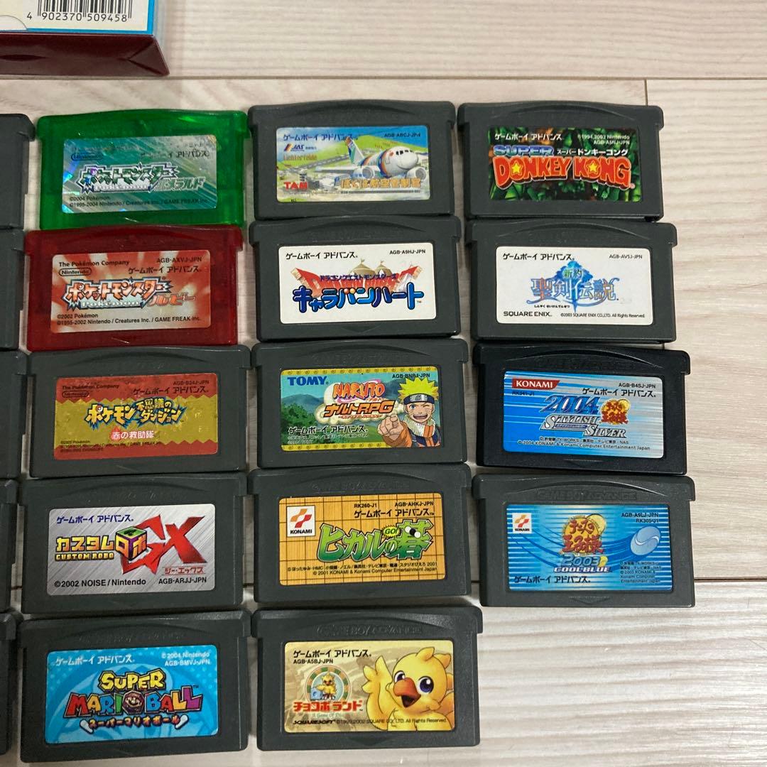 【中古】ゲームボーイアドバンス　ソフト30本　被りなし