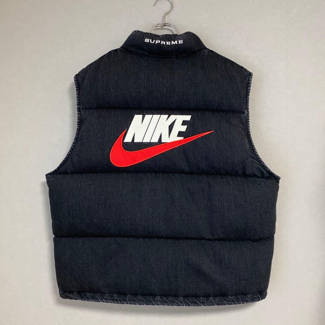 XLサイズ Supreme Nike Denim Puffer Vest