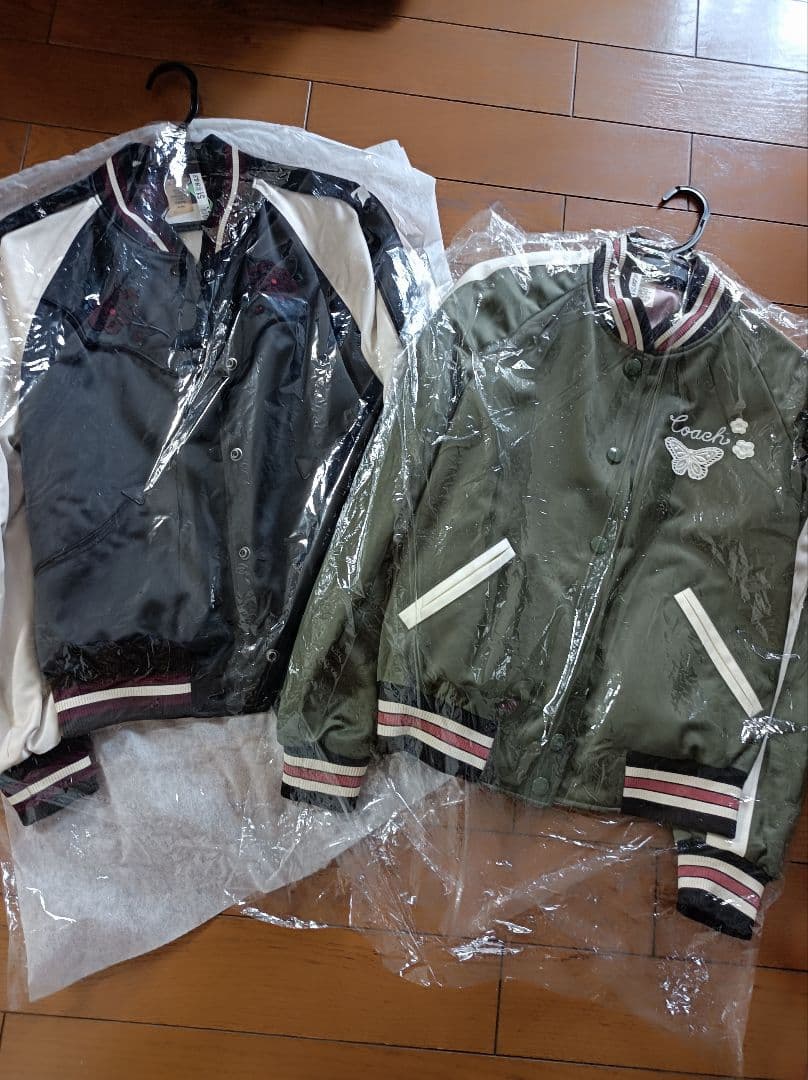大特価②COACHリバーシブルジャンバー★新品同様★クリーニング済★コーチ★