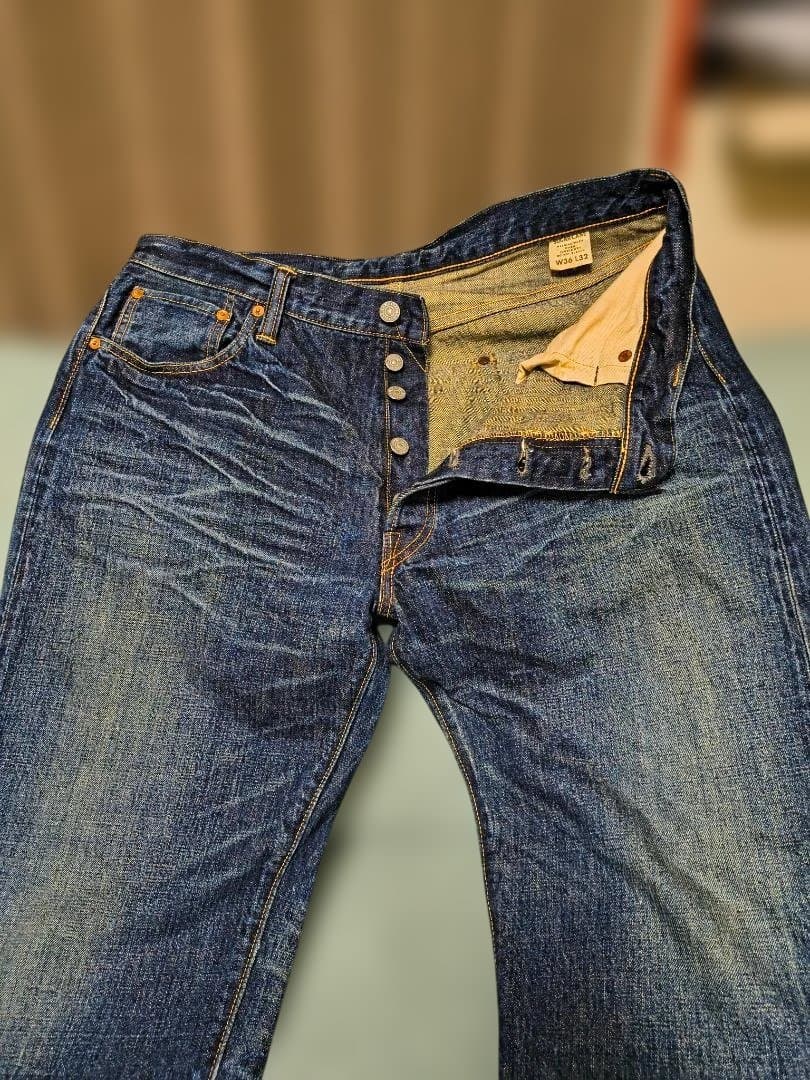 Sugar Cane & Co. ストレートデニム W36 L32