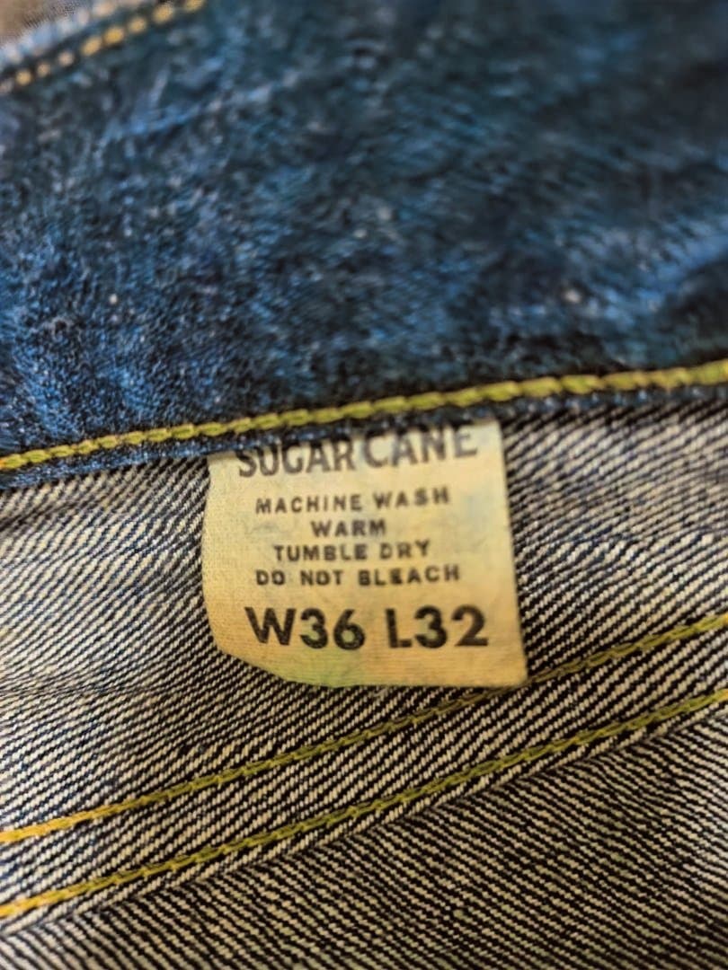 Sugar Cane & Co. ストレートデニム W36 L32