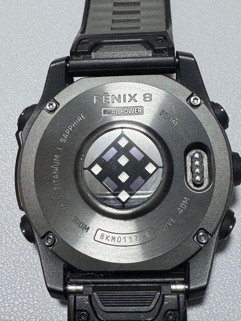 時計 GARMIN fenix8 Sapphire Dual Power 51mm