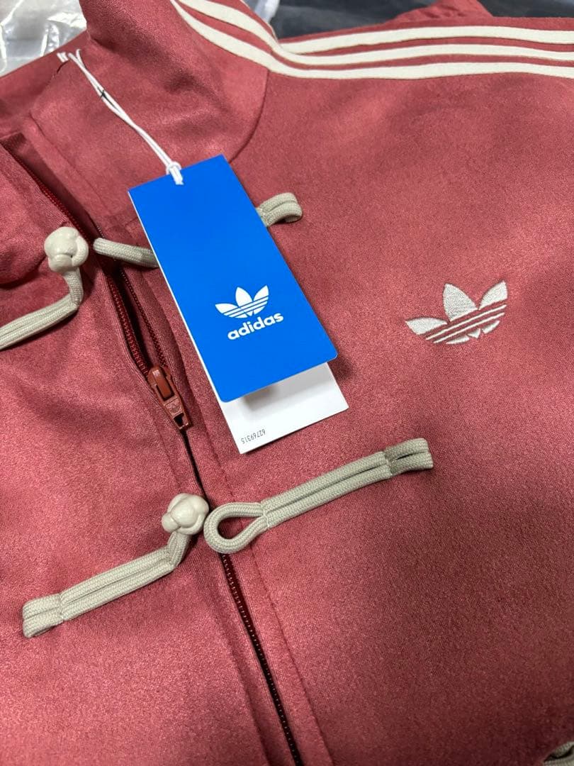 adidasアディダス 中国限定 蛇年トラックジャケットオレンジL