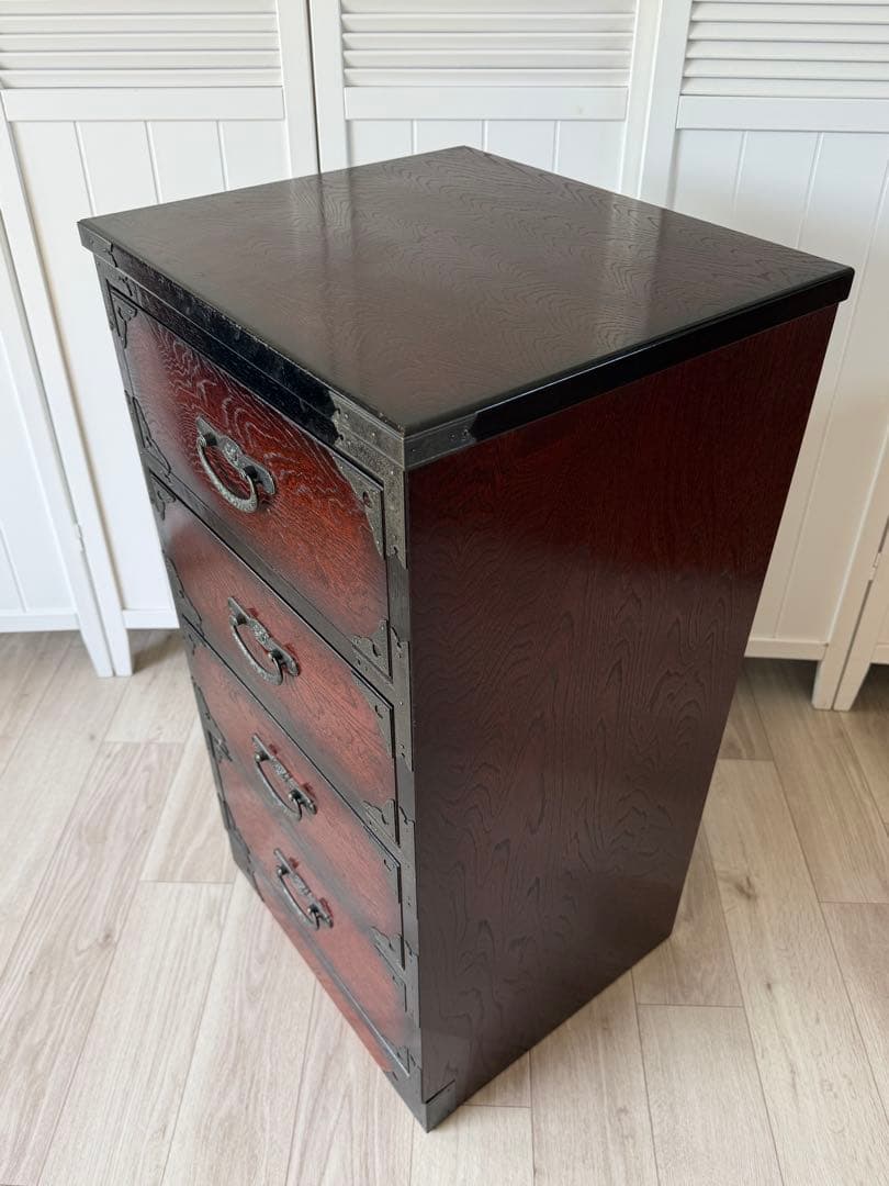 専用出品 筑後民芸家具 時代箪笥 民芸箪笥 収納家具 整理箪笥　装飾金具