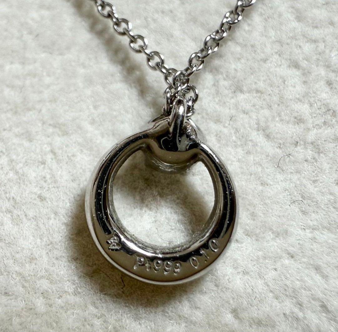 ☆29日のみ☆ ポンテヴェキオ pt999 ピュアプラチナ ダイヤ ネックレス