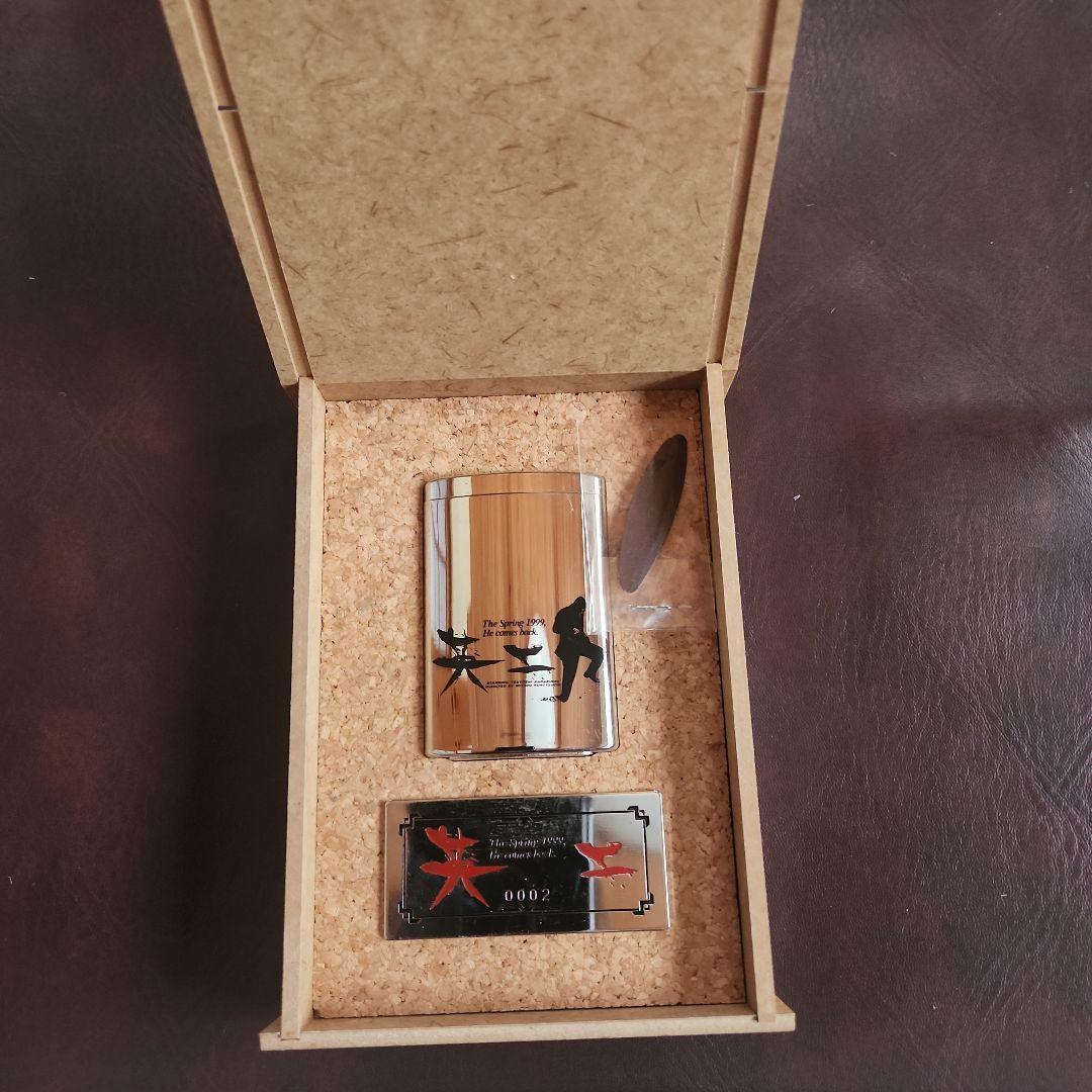 長渕剛マッチケースシリアルナンバー2 説明書付き