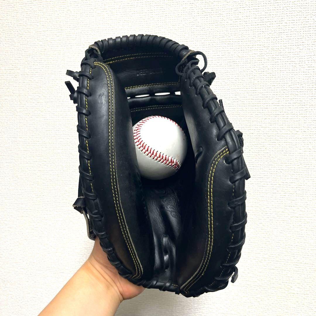 986 ミズノ ビクトリーステージ 阿部慎之助モデル 軟式 キャッチャーミット