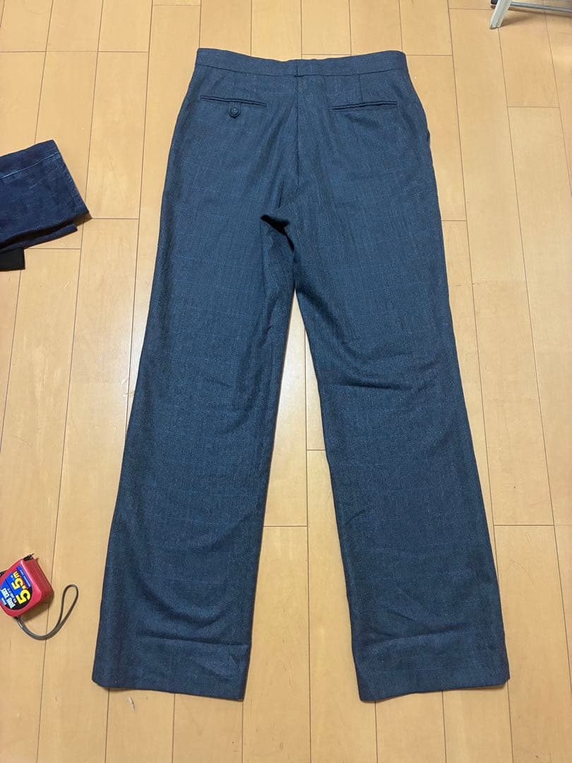 【dissonance】【sullen】グレーウールスラックス