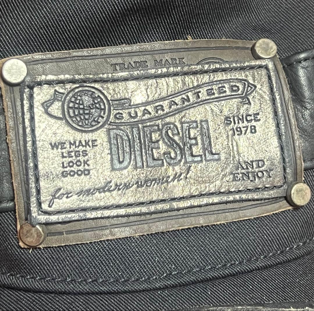 DIESEL ディーゼル　CAP ブラック　カスタムキャップ　アーカイブ