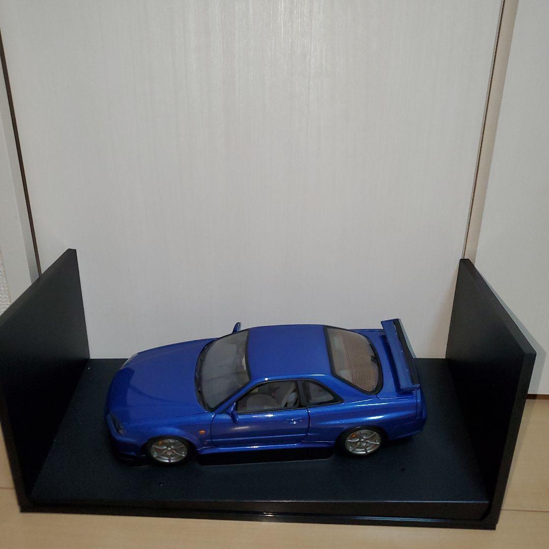 オートアート1/18 77301 日産R34スカイラインGT-R 1999ブルー