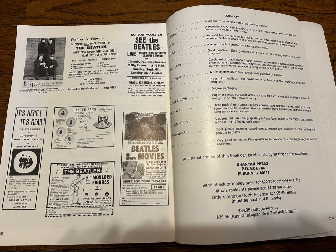 BEATLES コレクタブル プライス リスト