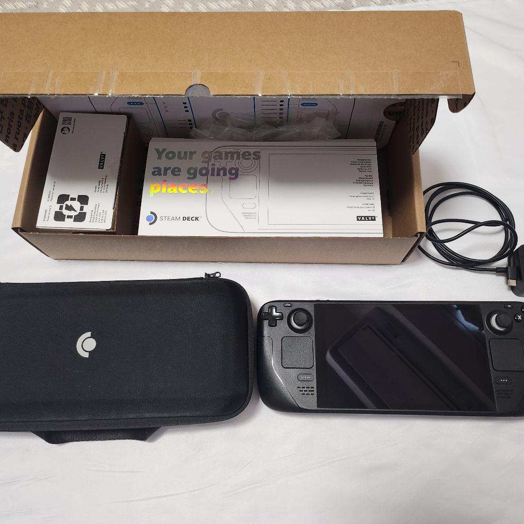 steamdeck 256GB スチームデック 付属品完備