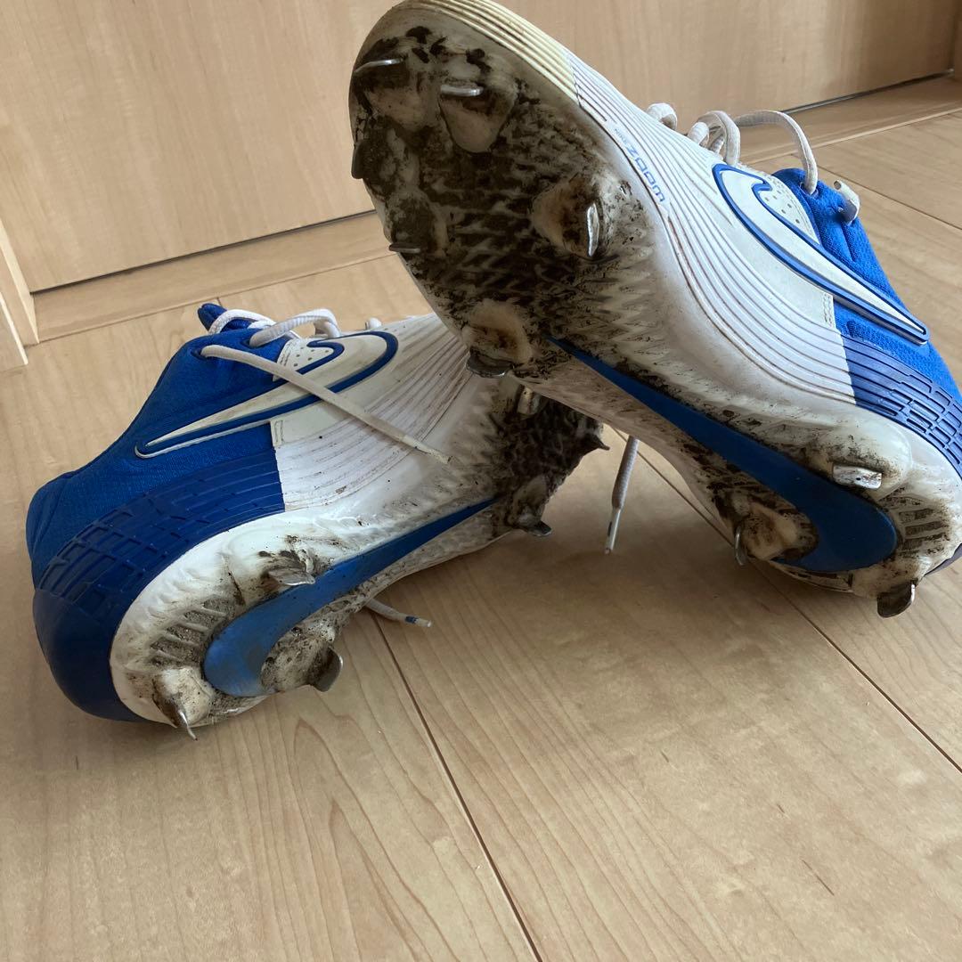 Nike Air スパイクシューズ ホワイト/ブルー