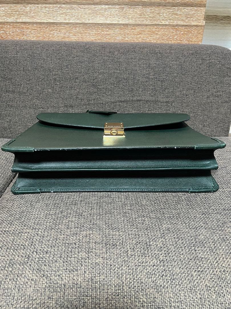 SOMES SADDLE ソメスサドル 本革 ビジネスバッグ ダークグリーン