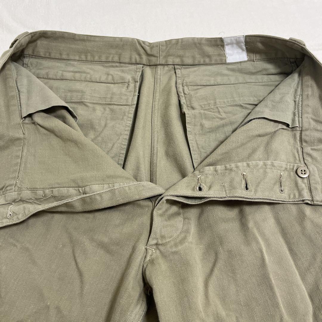 フランス軍 M52 チノパン 50s 60s 仏軍 サイズ35