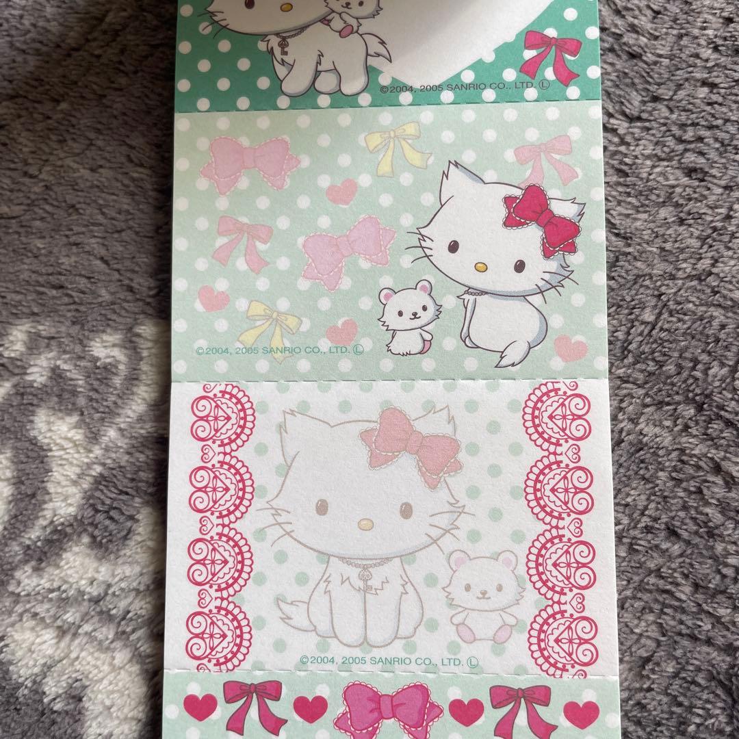 Charmmy kittyメモ帳　リボン柄　希少　レア　ラスト１