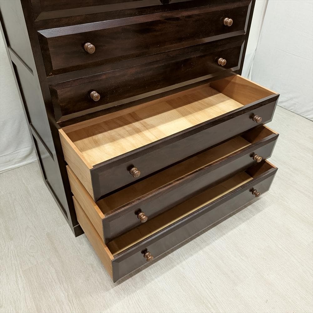 松本民芸家具　水目桜　無垢　整理箪笥　着物箪笥　タンス　たんす　箪笥　チェスト