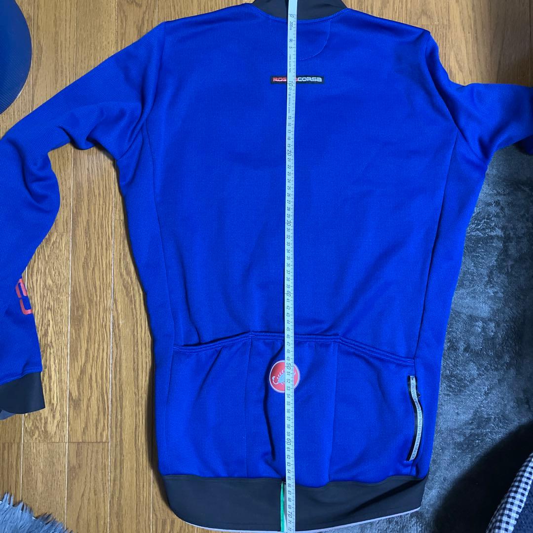 CASTELLI サイクルジャージ Lサイズ 青