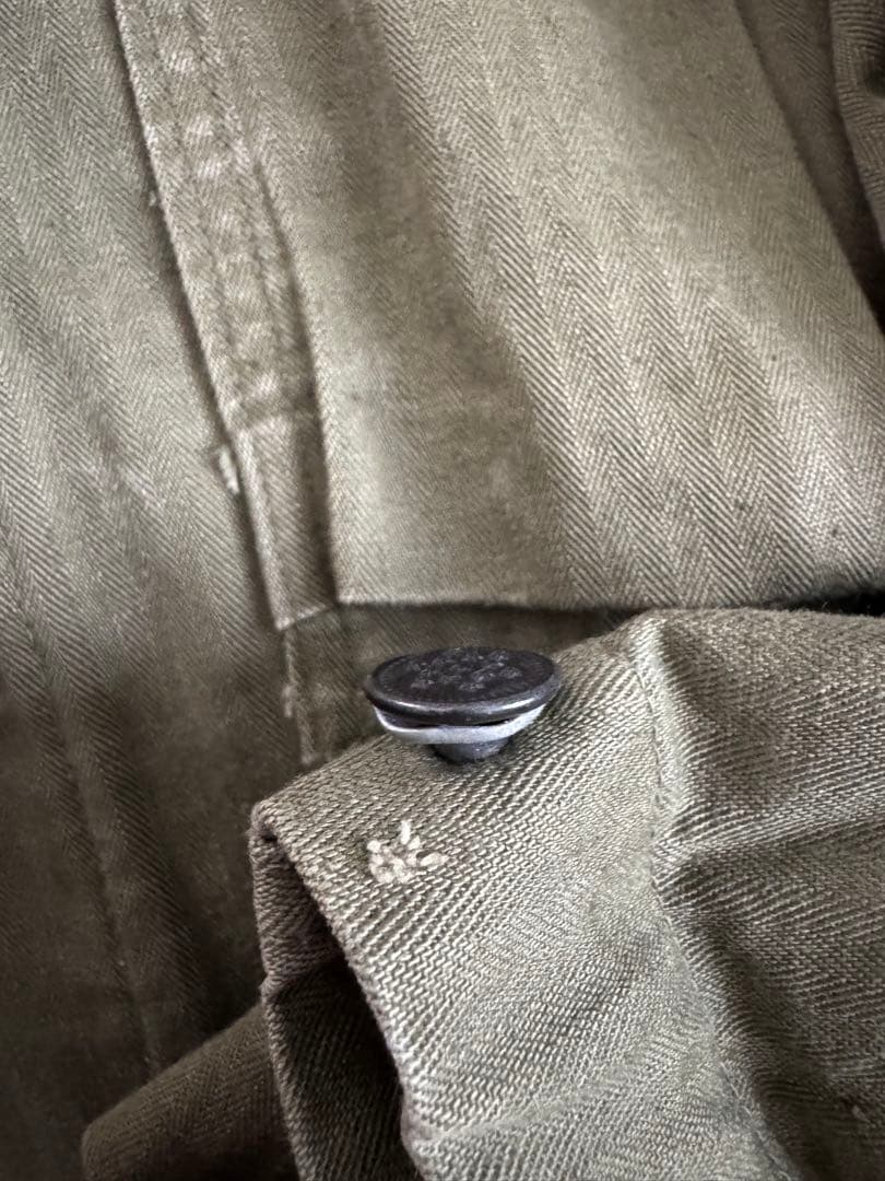 40s 米軍実物 M-43 HBT ヘリンボーン ジャケット　m43